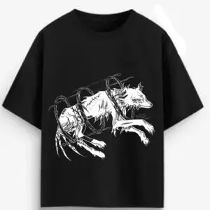 Camiseta negra diseños